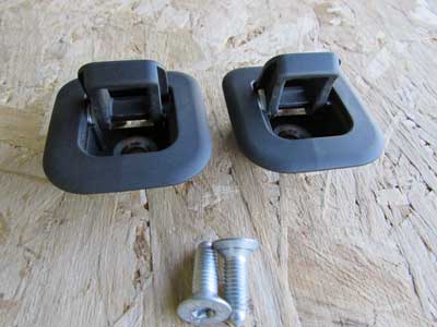 BMW Isofix Package Shelf Hooks Child Seat Tie Down (Includes Pair) 72147040403 E63 2006-2010 650i M6